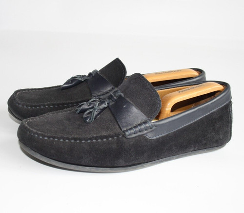Zara man black suede - black,