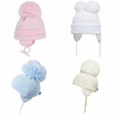 Designer Baby Pom Hats SATILA BNWT Swedish Boys Girls From 0m to 5y Malva Mini D