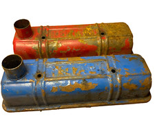reliant regal  rocker cover steel parts x2  engine covers USED condition 6113 !