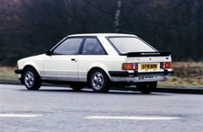 Ford Escort XR3 during the Automotive 1981 on January 01 1981 Old Photo