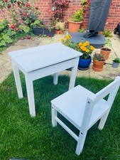 Argos Home Kids Scandinavia Desk & Chair - White