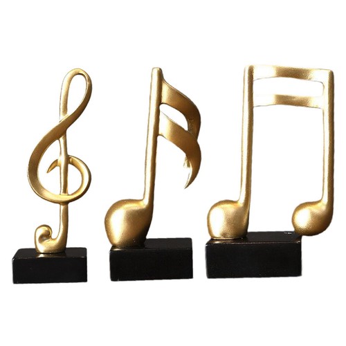 Music note sculpture - music, simple