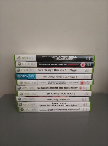 Tom clancy games bundle x10 - games,
