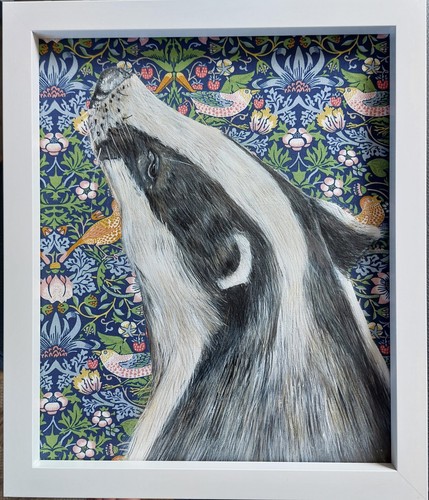Original wildlife badger - original,