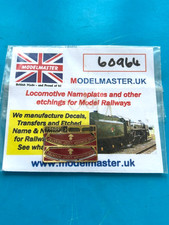 NEW MODELMASTER NAMEPLATES For