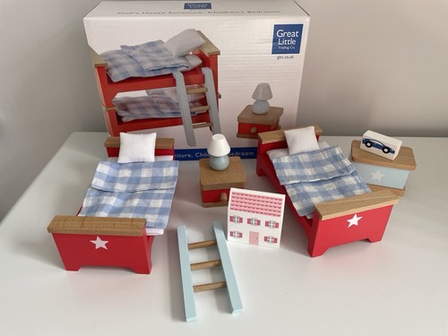 Wooden doll house - wooden, doll’s