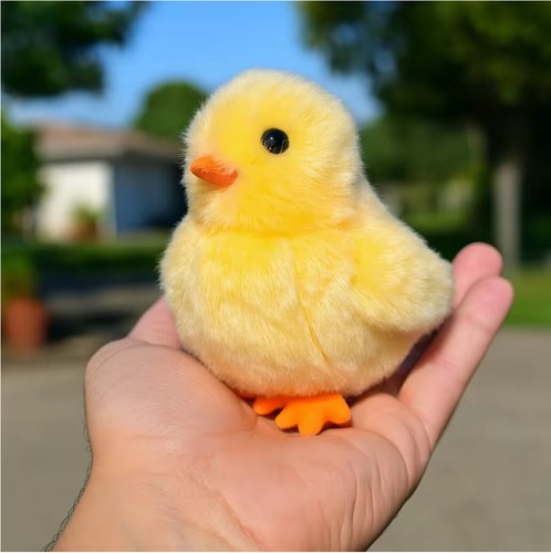 Realistic plush chick - and, duck