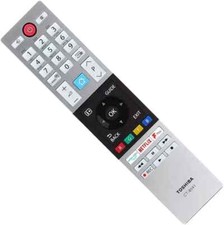 CT-8541 FOR TOSHIBA TV REMOTE CONTROL REPLACEMENT NETFLIX + PRIME BUTTONS SMART