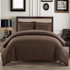 Plain Dyed Duvet Cover Set
