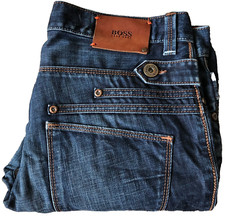 Hugo Boss Orange slim fit blue