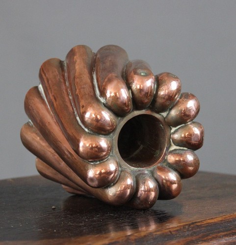 Victorian copper jelly mould - jelly,