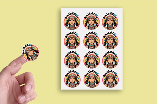 X24 warrior sticker envelope - warrior,
