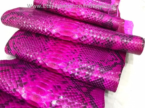Genuine python leather - python, exotic
