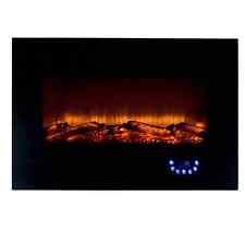 Beldray Corsica Led Flame Effect Electric Fire Wall Hung1800w Mirror