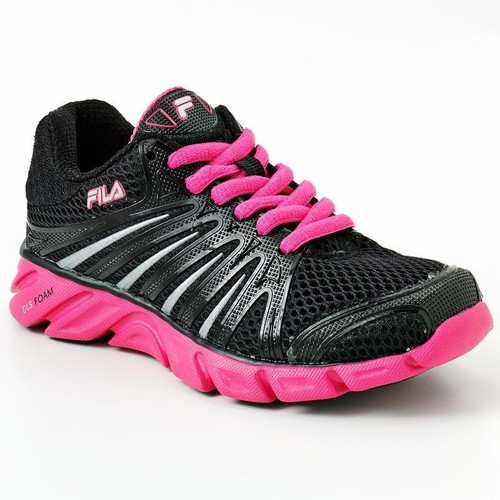 New fila black - black/, pink/