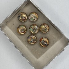 Japanese Satsuma Buttons Lot