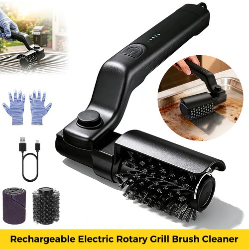 Electric grill brush cordless - electric,