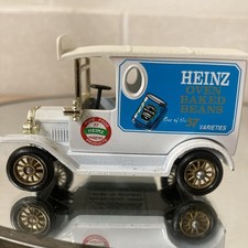 Toy Delivery Van White Lledo Promotional Oven Baked Beans