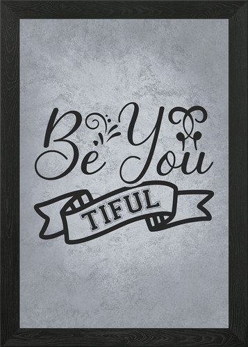 You beautiful framed wall - you,