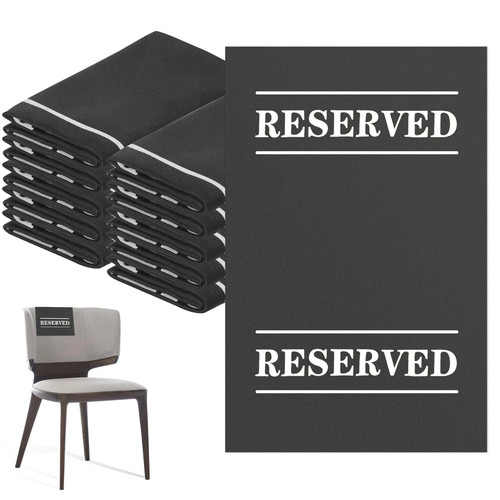 Pcs reserved chair signs - pcs,