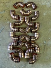 Yorkshire type elbows 22mm solder ring x 20