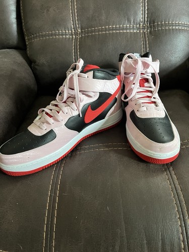 Nike air force high - red, and