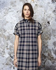 TOAST Collared Plaid Check