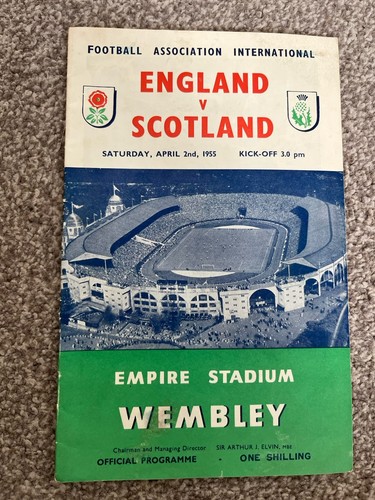 England scotland 1955 - v,