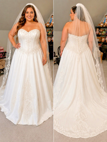 Jewel david bridal 18w white - bridal,