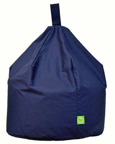 Kids navy blue bean bag - navy,