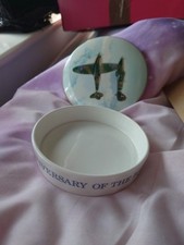 Coalport trinket box commemorating the 40th Anniversary of the Battle of Britain