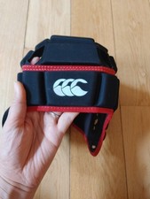 Canterbury Raze Body Armour Rugby Headguard Cap IRB Aporoved Black Size Small