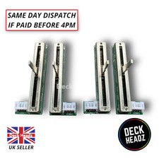 Pioneer DJM 700 Set of Original Faders on PCB's Plug & Play CH 1 2 3 4