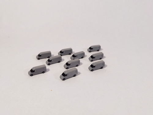 10x grey silver courier - 10x,