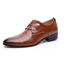 Mens Pointed Toe Flats Oxfords