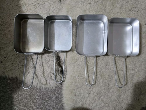 Used assorted mess tins - used,