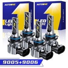 2PCS 9005 9006 LED Headlight
