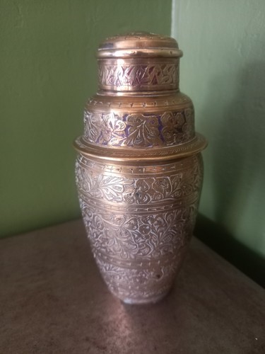 Vintage indian brass cocktail - vintage,