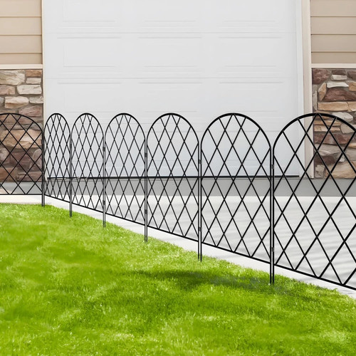 Decorative garden fence - decorative, h