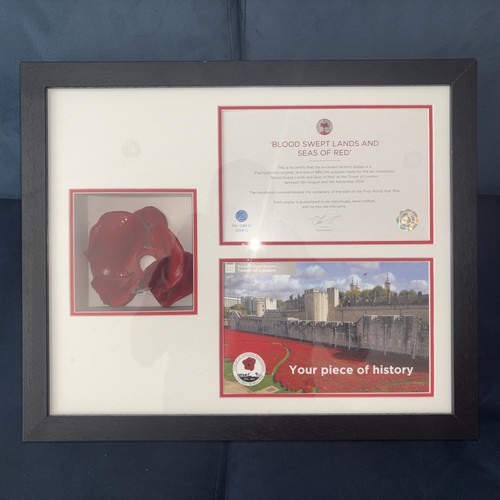 Framed paul cummins poppy - paul,