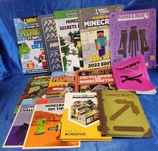 Lot minecraft books - 13,