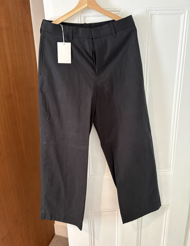 Cos men black cotton twill - men’s,