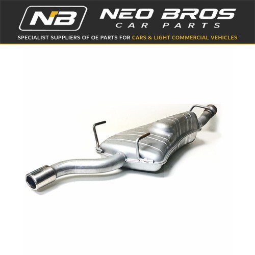 Exhaust back box - exhaust, silencer