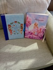 2 Beautiful Photograph Albums. 1 Valerie  Taber Smith and 1 Inspired By Angels.