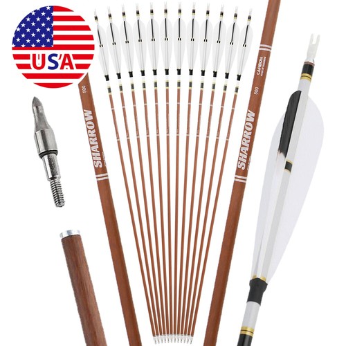 12x pure carbon arrows - 12x,
