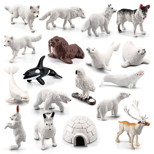 18pcs arctic animal - animal, toy