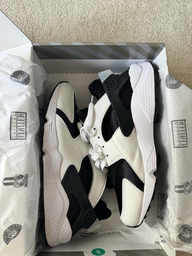Nike air huarache black white - black,