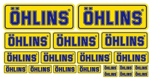 Sticker ohlins moto decal - ohlins,