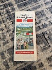 1951 ESSO Road Map Eastern