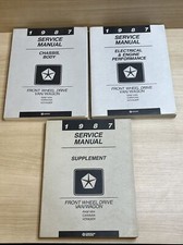 1987 Chrysler Service Manual